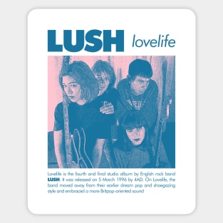 Lush - 90s fanmade Sticker